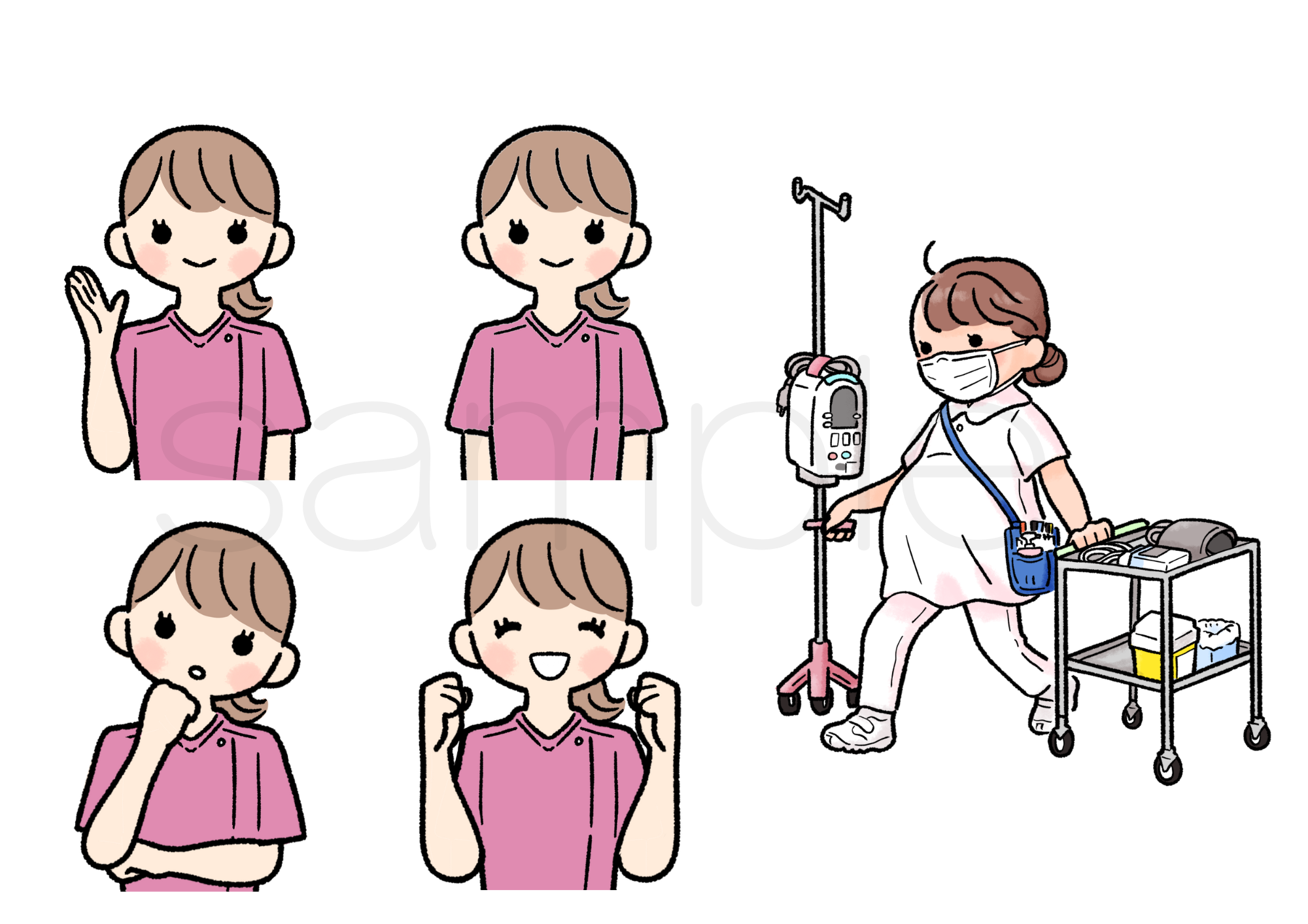 医療カットイラスト