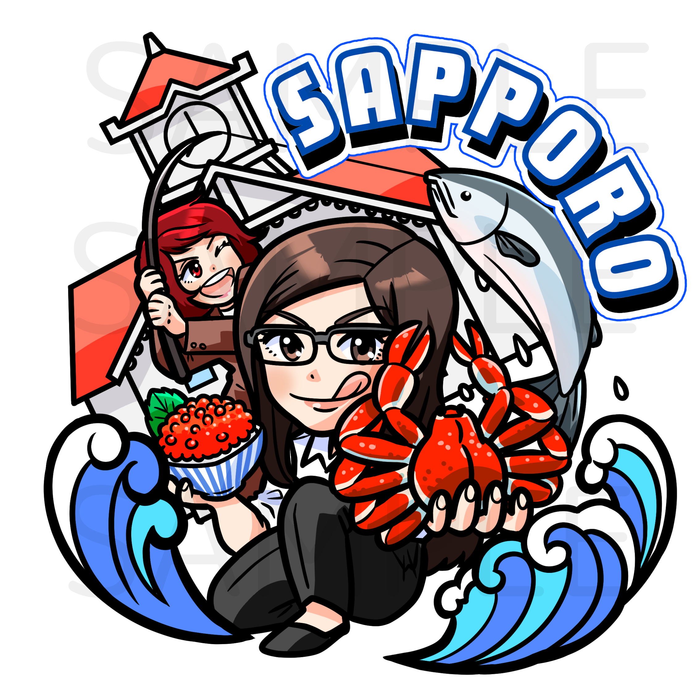 グッズ用イラスト