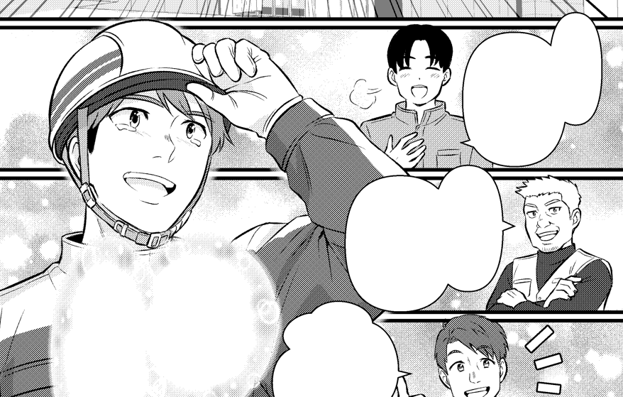 高卒採用向け企業紹介漫画